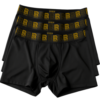 3'lü Erkek Boxer - Dark BR